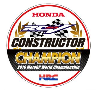 Honda 2016 Constructors Champion